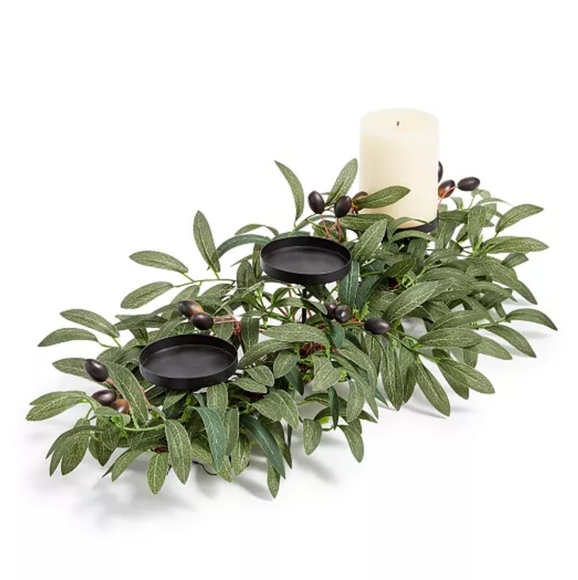 Olive Leaf Centerpiece farmhouse style